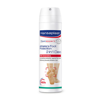 Hansaplast 2-in-1 Foot Deodorant & Anti-Fungal Protection