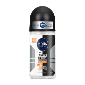 NIVEA Black & White Ultimate Impact Αποσμητικό Roll-On Αντρικό