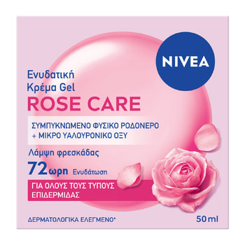 NIVEA Ενυδατική Κρέμα Ημέρας με Ροδόνερο