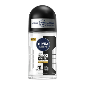 NIVEA Black & White Epic Night Αποσμητικό Roll-On Αντρικό