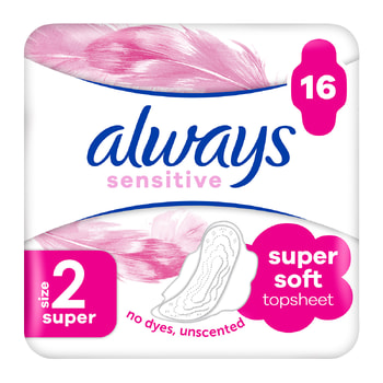 ALWAYS Ultra Sensitive Long Σερβιέτες με Φτερά
