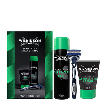 Wilkinson Ανδρικό Σετ Sensitive Shave Trio