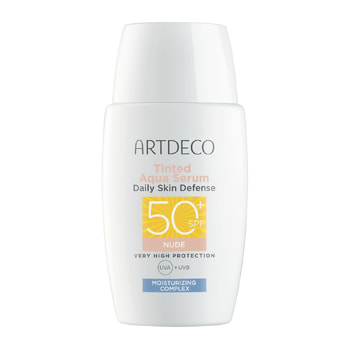 Artdeco Tinted Αντηλιακό Προσώπου Aqua Serum Daily Skin Defense – 1 Nude 40 ml