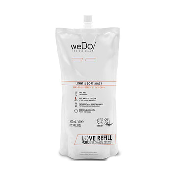 Wedo Professional Light & Soft Μάσκα Ανταλλακτική Συσκευασία – 500 ml