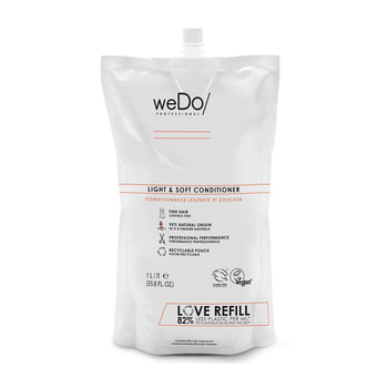 Wedo Professional Light & Soft Conditioner Ανταλλακτική Συσκευασία – 1000 ml
