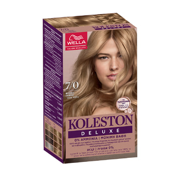 Koleston Deluxe Oil Based Cream Hair Colour Set No 7/0 Natural Blonde