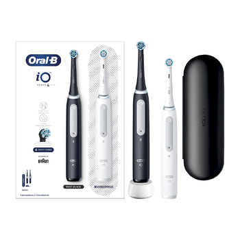 ORAL-B iO Series 4 DUO - Ηλεκτρικές Οδοντόβουρτσες Black & White