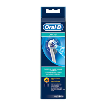 Oral-B OxyJet Ανταλλακτικές Κεφαλές Ηλεκτρικής Οδοντόβουρτσας – 4 pcs
