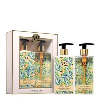 Vivian Gray Gift Set Sparkling Orange – Cream Soap & Hand Lotion