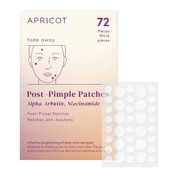 Apricot Patches Μίας Χρήσης Για Μετά Tα Σπυράκια Με Alpha - Arbutin & Niacinamide - Fade Away