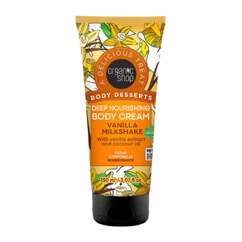 Natura Siberica Body Desserts Βαθιά Ενυδατικό Body Cream Vanilla Milkshake