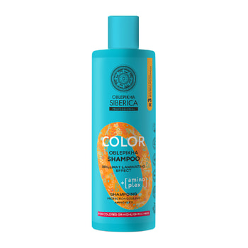 Natura Siberica Oblepikha Ο Professional Σαμπουάν Προστασίας Χρώματος, Με 3X Ιπποφαές & Amino Plex, Για Βαμμένα Μαλλιά