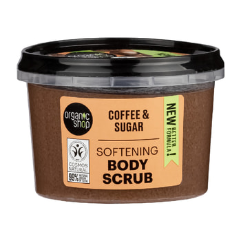 ORGANIC SHOP SOFTENING BODY SCRUB COFFEE & SUGAR 250ML