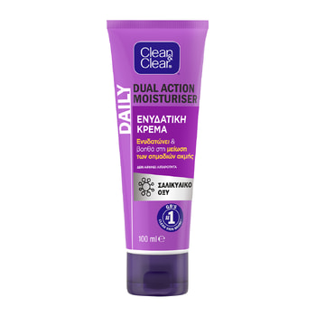 Clean & Clear Dual Action Moisturiser – 100 ml