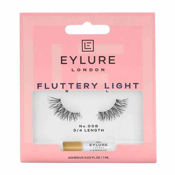 Eylure 008 Fluttery Light 3/4 Length