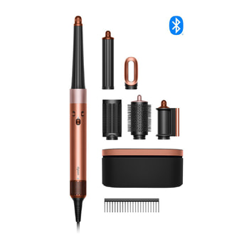 Dyson HS08 Airwrap I.D. Straight+Wavy Amber Silk Gift Pack Multi-Styler