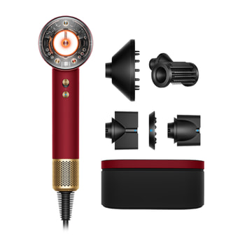 Dyson HD16 Supersonic Nural Straight+Wavy Red Velvet/Gold