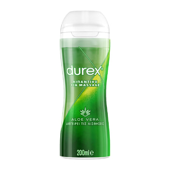 Durex Λιπαντικό Διεγερτικό Gel Play Massage 2 In 1 Aloe Vera