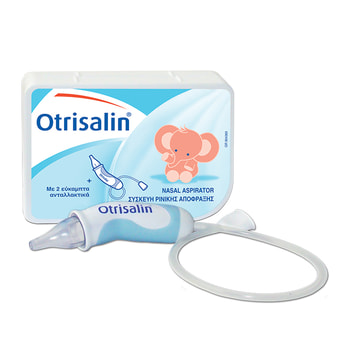 Otrisalin Nasal Congestion Relief Device & 2 Flexible Replacement Pieces