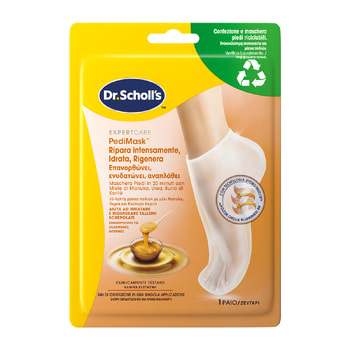 Scholl Pedi Mask with Manuka Honey