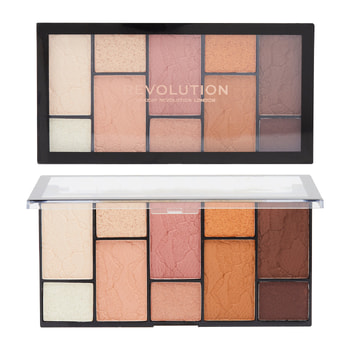 Revolution Reloaded Dimension Eyeshadow Palette Neutral Charm