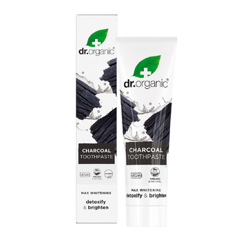 Dr Organic Extra Whitening Charcoal Toothpaste