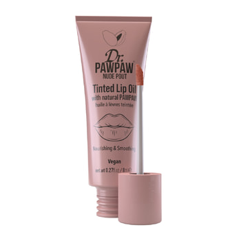 Dr Paw Paw nourishing tinted lip oil nude pout