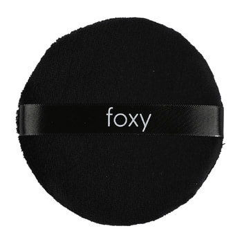 Foxy Σφουγγάρι Πούδρας Oversized Στρογγυλό Black