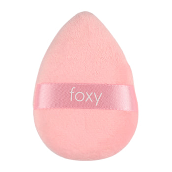 Foxy Βελουτέ Απαλό Σφουγγάρι Πούδρας Οβάλ Pink