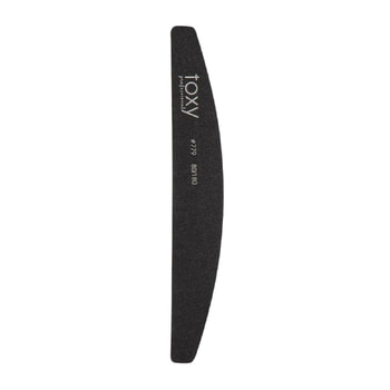 Foxy Black Nail File Bridge 80/180