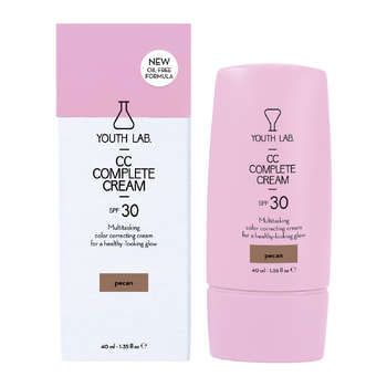 Youthlab Dermocosmetics cc complete cream pecan v dark spf30