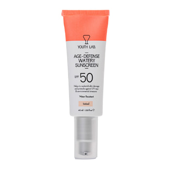 Youth Lab Age-Defense Watery Αντηλιακό Προσώπου Με Χρώμα SPF50