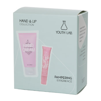 Youth Lab Hand Cream & Lip Plump Box