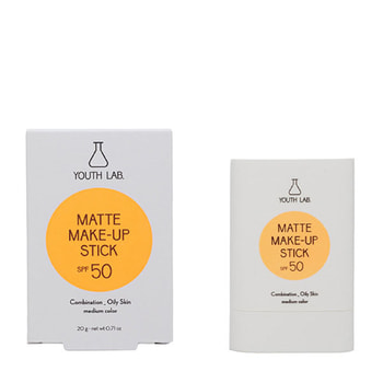 Youth Lab MATTE MAKE-UP STICK SUNSCREEN STICK SPF50 20G-AVAILABLE IN 4 SHADES MEDIUM