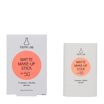 Youth Lab MATTE MAKE-UP STICK SUNSCREEN STICK SPF50 20G-AVAILABLE IN 4 SHADES DARK