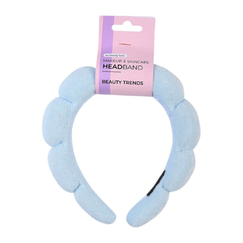 Beauty Trends Hair Styling Tool for Makeup & Skincare, Light Blue