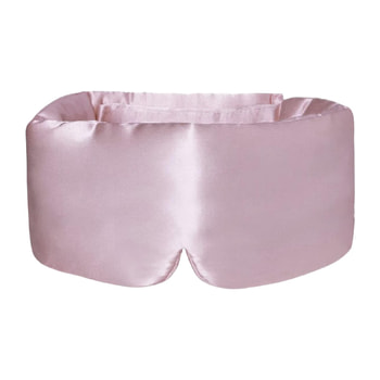 Beauty Trends Pink Satin Sleep Mask Beauty Sleep