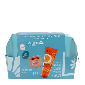 Panthenol Extra Σετ Face Body Milk SPF50 & Bare Skin Body Mousse