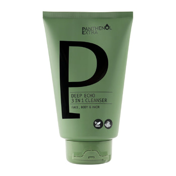 Panthenol Extra Deep Echo 3In1 Cleanser Ανδρικό Καθαριστικό Πρόσωπο-Σώμα-Μαλλιά – 200 ml