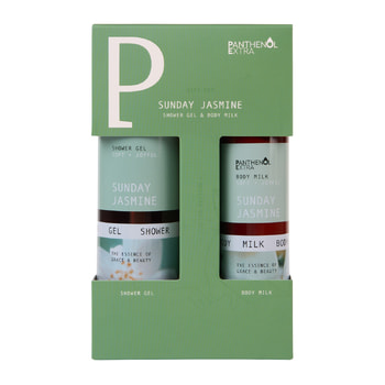 Panthenol Extra Sunday Jasmine Σετ Αφρόλουτρο & Ενυδατική Σώματος Limited Edition – 2 pcs
