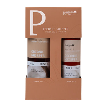 Panthenol Extra Coconut Whisper Σετ Αφρόλουτρο & Ενυδατική Σώματος Limited Edition – 2 pcs