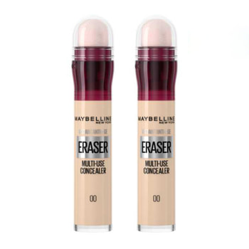 Maybelline New York Instant Age Rewind Concealer Ivory 00 Double Pack