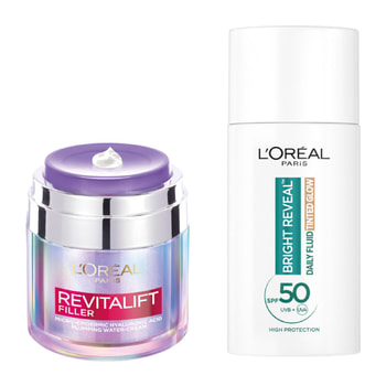 L'Oréal Paris Revitalift Filler & Bright Reveal