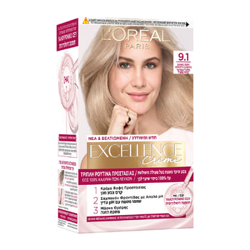 Excellence Creme Extra Light Ash Blonde 9.1