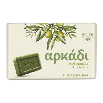 ΑΡΚΑΔΙ Pure Green Olive Oil Soap