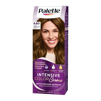 Palette Semi-Set Permanent Hair Colour Cream No.6.60