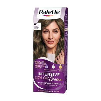 Palette Semi-Set Permanent Hair Colour Cream No.6.1