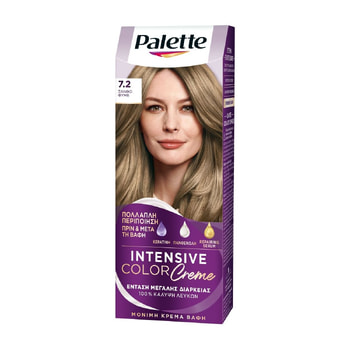Palette Semi-Set Permanent Cream Hair Dye No.7.2