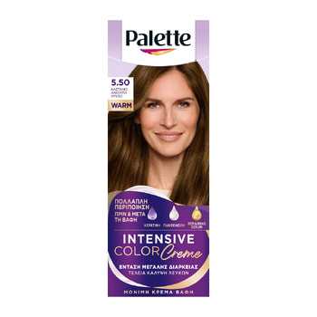 Palette Semi-Set Permanent Cream Hair Colour 5.50