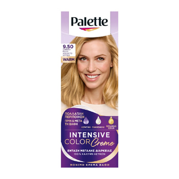 Palette Semi-Set Permanent Cream Hair Dye 9.50